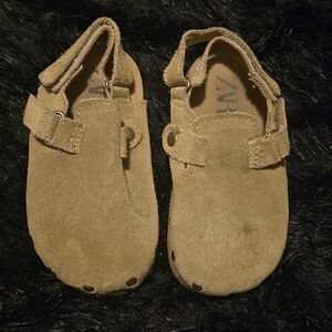Zara Kids Beige Moccasin Shoes